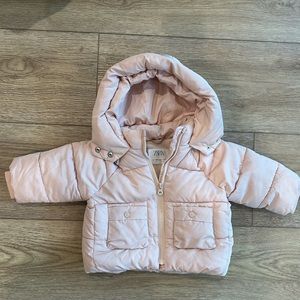 Zara baby puffer jacket